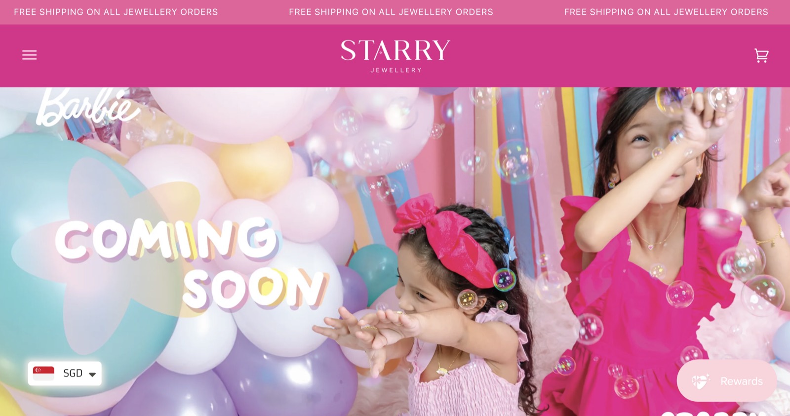 Starry Jewellery × Barbie